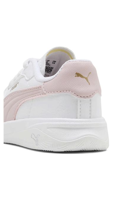 Puma Court Bae AC Shoes White Pink Infant PUMA | Sneakers | 408626-03