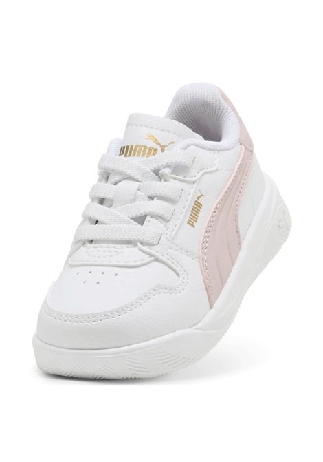 Puma Court Bae AC Shoes White Pink Infant PUMA | Sneakers | 408626-03