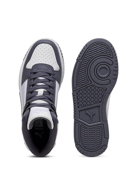 Puma Rebound Slam Mid Shoes White Light Lavender Junior PUMA | Sneakers | 408800-06