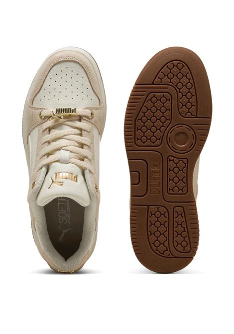 Scarpe Puma Rebound Femme Low Luxe SD Crema Ecru Donna PUMA | Sneakers | 409010-01