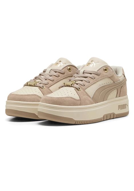 Puma Rebound Femme Low Luxe SD Shoes Alpine Snow Birch Women PUMA | Sneakers | 409010-02