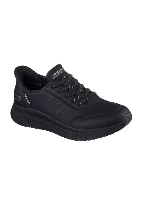 Scarpe Skechers Slip-ins BOBS Squad 4 Key Look Nero Donna SKECHERS | Scarpe Skechers | 117740-BBK