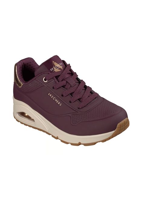 Scarpe Skechers Uno - Golden Air Bordeaux Donna SKECHERS | Scarpe Skechers | 177094-WINE
