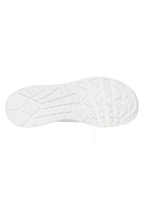 Scarpe Skechers Uno - Golden Air Bianco Argento Donna SKECHERS | Scarpe Skechers | 177094-WSL