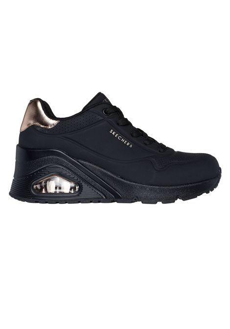 Scarpe Skechers Uno Wedge HI Steps Nero Donna SKECHERS | Scarpe Skechers | 177520-BBK