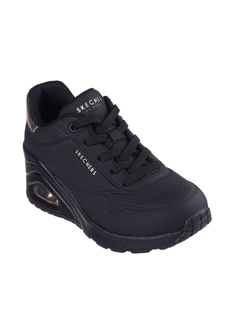 Scarpe Skechers Uno Wedge HI Steps Nero Donna SKECHERS | Scarpe Skechers | 177520-BBK