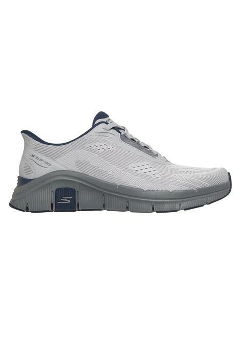 Skechers Slip-ins Relaxed Fit Flex Zayder Shoes Grey Men SKECHERS | Skechers Shoes | 233218-GYNV