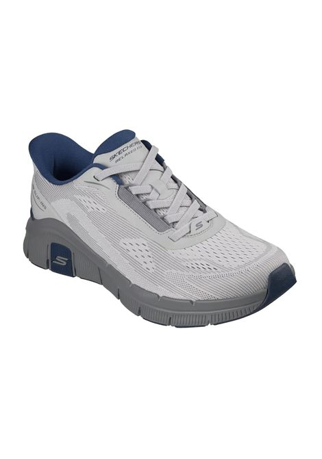 Skechers Slip-ins Relaxed Fit Flex Zayder Shoes Grey Men SKECHERS | Skechers Shoes | 233218-GYNV