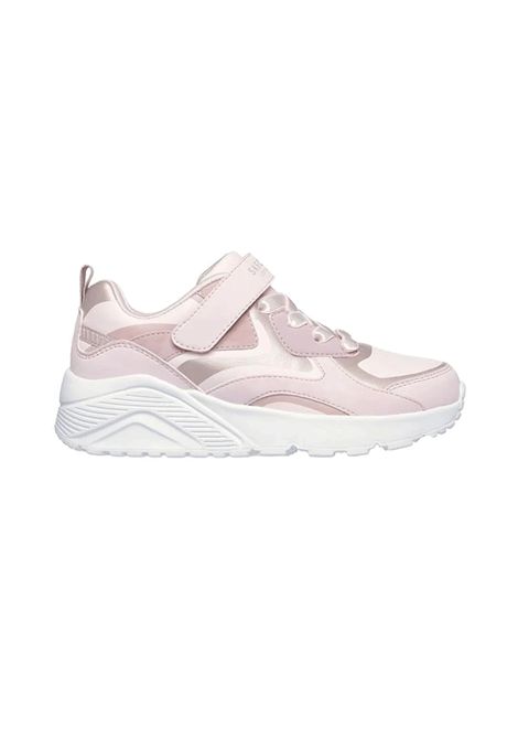 Skechers Uno Lite Metallic Shoes Pink Girl SKECHERS | Skechers Shoes | 310380L-LPMT