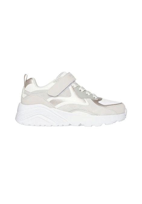 Skechers Uno Lite Metallic Shoes Natural Girl SKECHERS | Skechers Shoes | 310380L-NAT