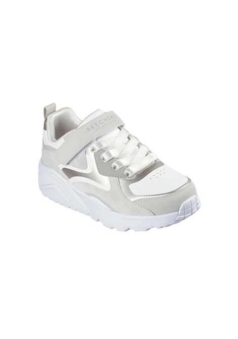 Skechers Uno Lite Metallic Shoes Natural Girl SKECHERS | Skechers Shoes | 310380L-NAT