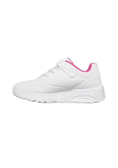 Skechers Uno Lite Star Icon Shoes White Pink Girl SKECHERS | Skechers Shoes | 310429L-WHP