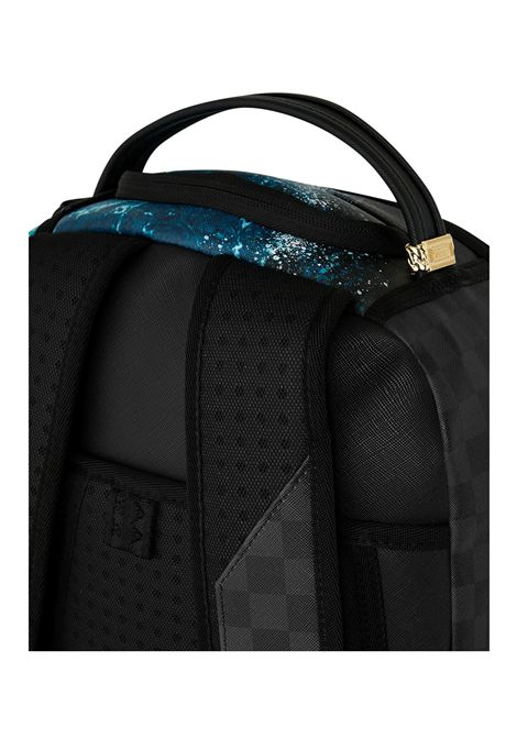 Sprayground Split Ocean Deep Backpack Black Blue Unisex SPRAYGROUND | Backpacks | 910B7621NSZ-