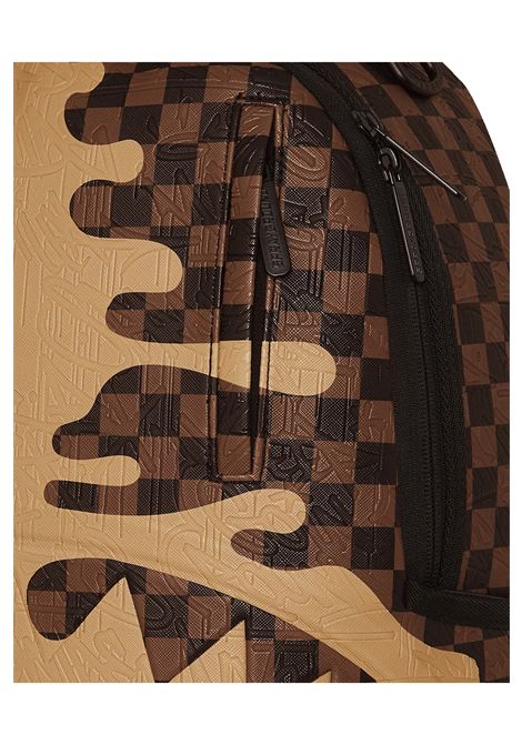 Sprayground Henny Melt Backpack Beige Brown Unisex SPRAYGROUND | Backpacks | 910B8371NSZ-