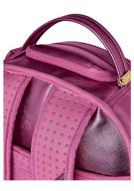 Sprayground Metallic Pink Metallic Drip Backpack Pink Unisex SPRAYGROUND | Backpacks | 910B8391NSZ-