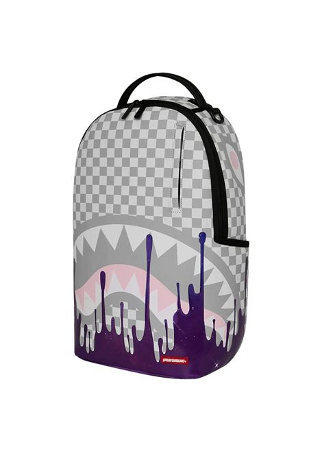Sprayground Cream Space Drip Backpack Grey Purple Unisex SPRAYGROUND | Backpacks | 910B8453NSZ-