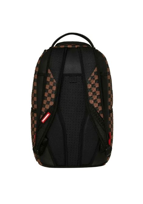 Sprayground Sharks In Paris Pyramid Backpack Brown Unisex SPRAYGROUND | Backpacks | 910B8744NSZ-