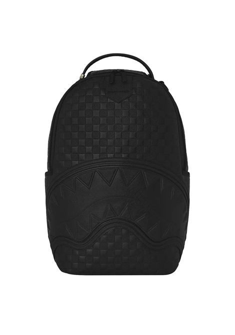 Sprayground Raised Check Backpack Black Unisex SPRAYGROUND | Backpacks | 910B8876NSZ-