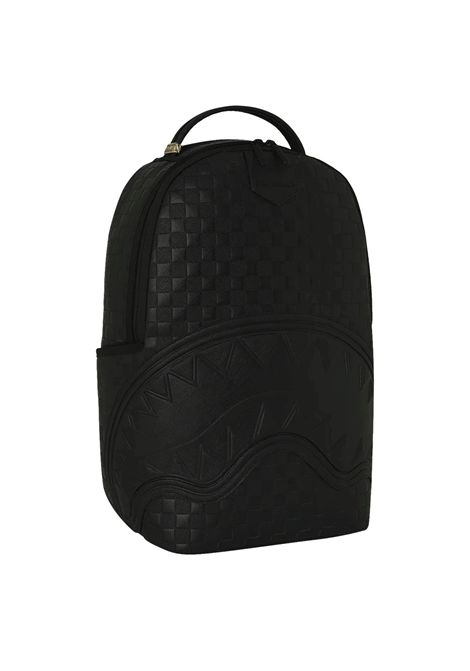 Sprayground Raised Check Backpack Black Unisex SPRAYGROUND | Backpacks | 910B8876NSZ-