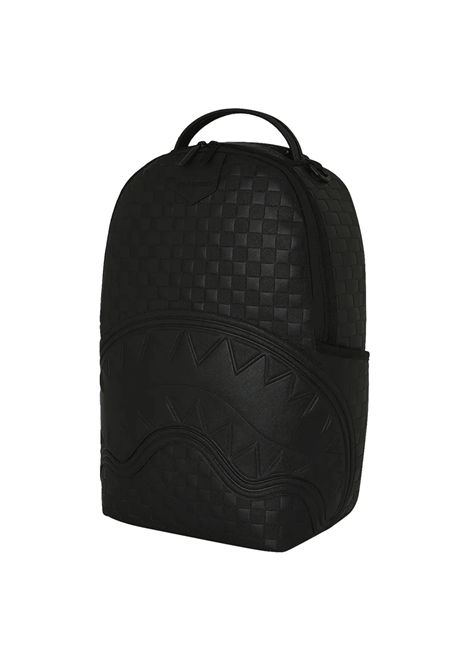 Sprayground Raised Check Backpack Black Unisex SPRAYGROUND | Backpacks | 910B8876NSZ-
