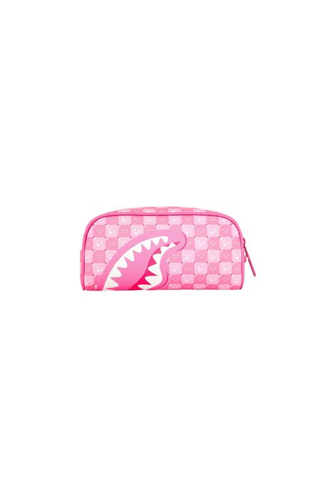 Sprayground Pink New Check Faces Pouch Pink Unisex SPRAYGROUND |  | 910B9323NSZ-