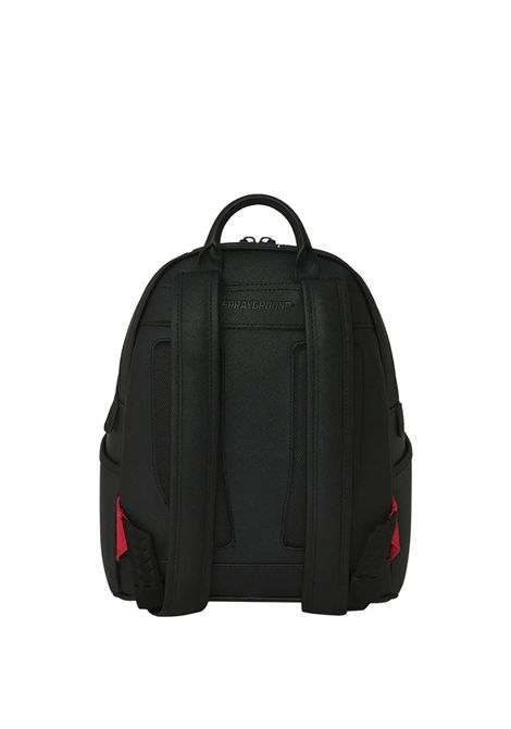 Sprayground Center Rip Revealing Gray Check Savage Backpack Black Unisex SPRAYGROUND | Backpacks | 910B9347NSZ-