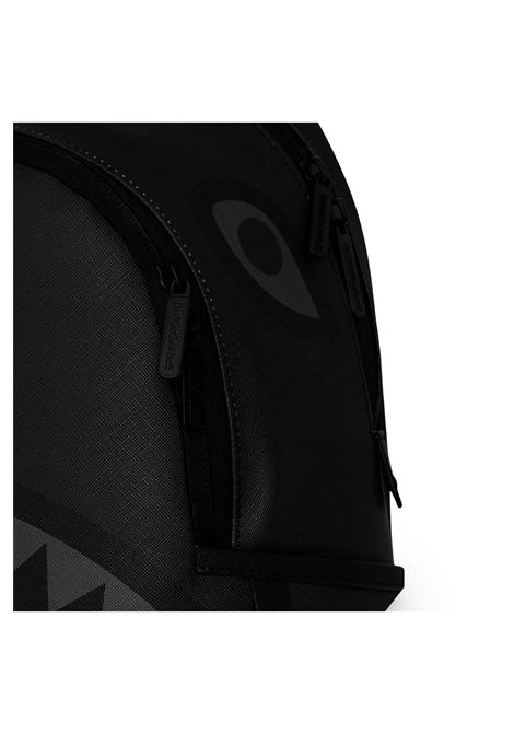 Sprayground Center Rip Revealing Gray Check Savage Backpack Black Unisex SPRAYGROUND | Backpacks | 910B9347NSZ-