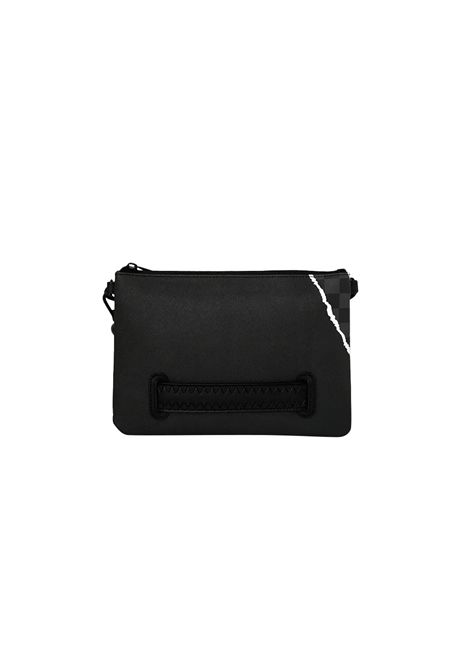Sprayground Center Rip Revealing Gray Check Crossover Clutch Black Unisex SPRAYGROUND | Pochette | 910B9350NSZ-