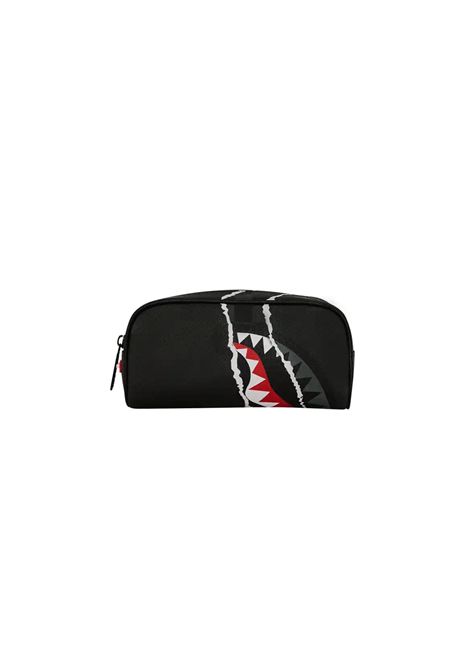 Spraground Center RIP Revealing Gray Check Pouch Black Unisex SPRAYGROUND |  | 910B9354NSZ-