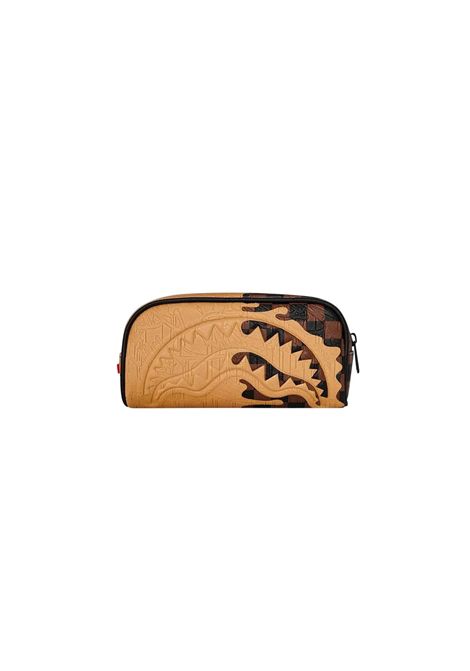 Sprayground Henny Melt Pouch Beige Brown Unisex SPRAYGROUND |  | 910B9367NSZ-