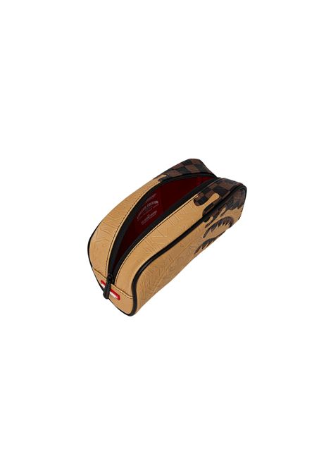 Sprayground Henny Melt Pouch Beige Brown Unisex SPRAYGROUND |  | 910B9367NSZ-