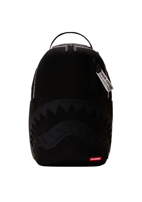 Sprayground Shark Central Printed Zip Backpack Black Unisex SPRAYGROUND | Backpacks | 910B9587NSZ-
