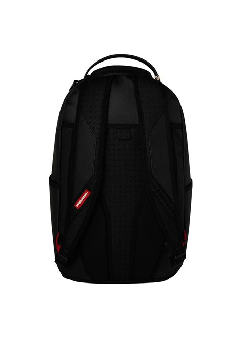 Sprayground Shark Central Black Embroidered Shark Backpack Black  Unisex SPRAYGROUND | Backpacks | 910B9629NSZ-