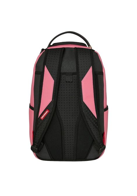 Sprayground Shark Central Pink Embroidered Shark Backpack Pink Unisex SPRAYGROUND | Backpacks | 910B9630NSZ-