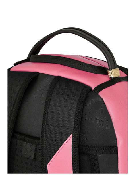 Sprayground Shark Central Pink Embroidered Shark Backpack Pink Unisex SPRAYGROUND | Backpacks | 910B9630NSZ-