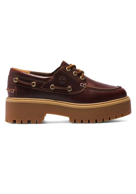 Scarpe da barca Timberland Stone Street con Plateau Marrone Donna TIMBERLAND | Sneakers | TB0A2QDM-D57