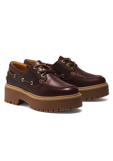 Scarpe da barca Timberland Stone Street con Plateau Marrone Donna TIMBERLAND | Sneakers | TB0A2QDM-D57