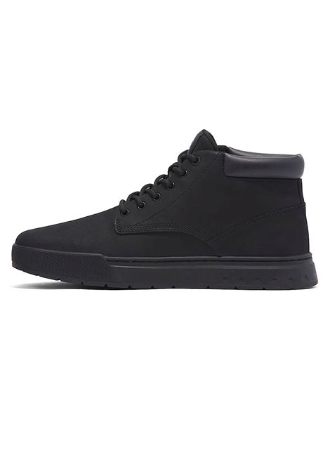 Timberland Maple Grove Mid Shoes Black Men TIMBERLAND | Sneakers | TB0A658N-001