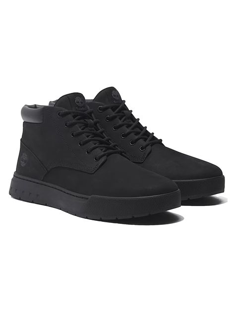 Timberland Maple Grove Mid Shoes Black Men TIMBERLAND | Sneakers | TB0A658N-001