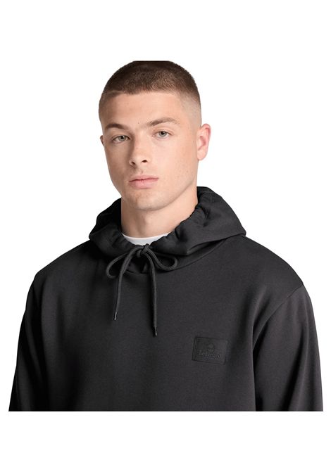 Felpa Timberland Silicon Badge con Cappuccio Nero Uomo TIMBERLAND | Felpe | TBC0YHBB-001