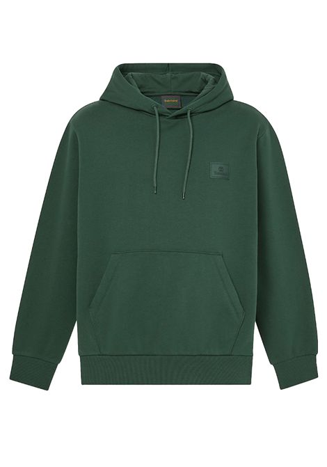 Felpa Timberland Silicon Badge con Cappuccio Verde Uomo TIMBERLAND | Felpe | TBC0YHBB-398