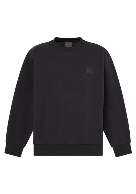 Felpa Timberland Silicon Badge Girocollo Nero Uomo TIMBERLAND | Felpe | TBC0YHBC-001