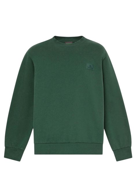 Felpa Timberland Silicon Badge Girocollo Verde Uomo TIMBERLAND | Felpe | TBC0YHBC-398