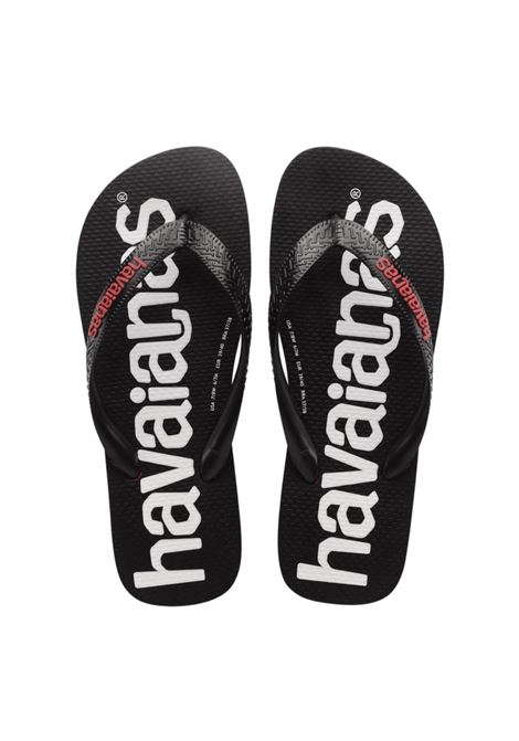 Havaianas Top Logomania 2 Flip-Flops Black Unisex HAVAIANAS | Flip Flops | 4145741-2090