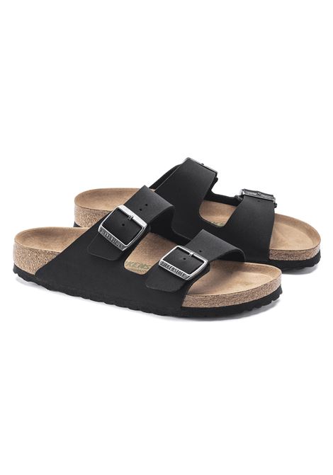Birkenstock Arizona Vegan Sandals Black Unisex BIRKENSTOCK | Sandals | 1019057-BLACK