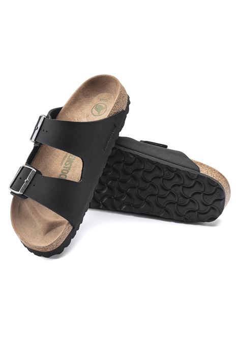 Birkenstock Arizona Vegan Sandals Black Unisex BIRKENSTOCK | Sandals | 1019057-BLACK