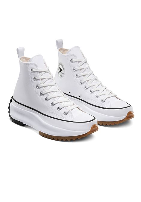 Scarpe Converse Run Star Hike Hi Bianco Donna CONVERSE | Sneakers | 166799C-WHT