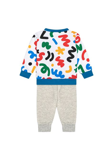 Converse Squiggle All Over Print Crew Set Multicolor Infant CONVERSE | Tracksuits | 6CF302-C87