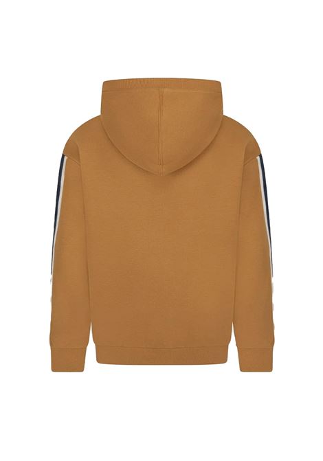 Converse CNVB REC Club FT Sleeve Stripe Hoodie Tobacco Junior CONVERSE | Sweatshirts | 9CF284-X9T