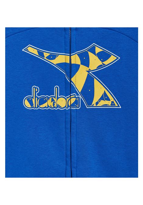 Tuta Diadora Full Zip Riddle Con Cappuccio Blu Bambini DIADORA | Tute | 180457-60044